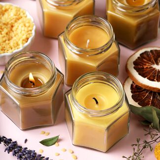 Aromatherapy Beeswax Candle Project